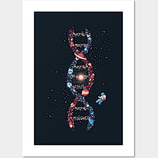 DNA Astronaut Galaxy We Are Stardust by Tobe Fonseca Posters and Art